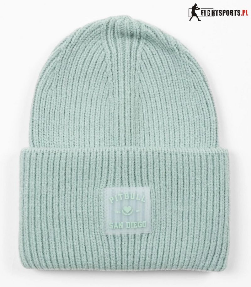 PIT BULL CZAPKA ZIMOWA LOVE PB LIGHT MINT