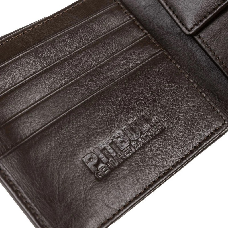 PIT BULL PORTFEL SKÓRZANY POWAY BROWN