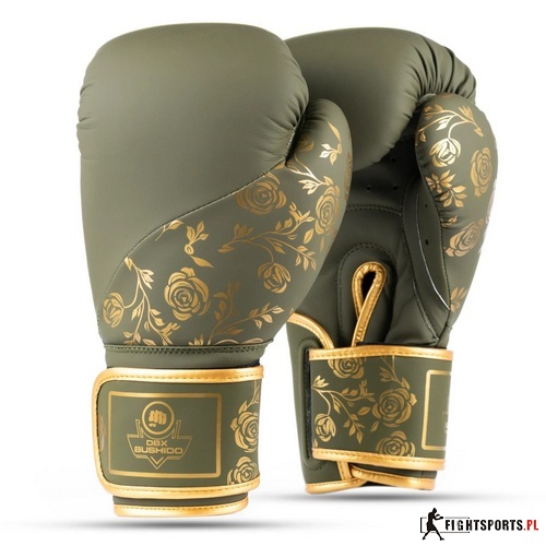 BUSHIDO RĘKAWICE BOKSERSKIE ROSE OLIVE