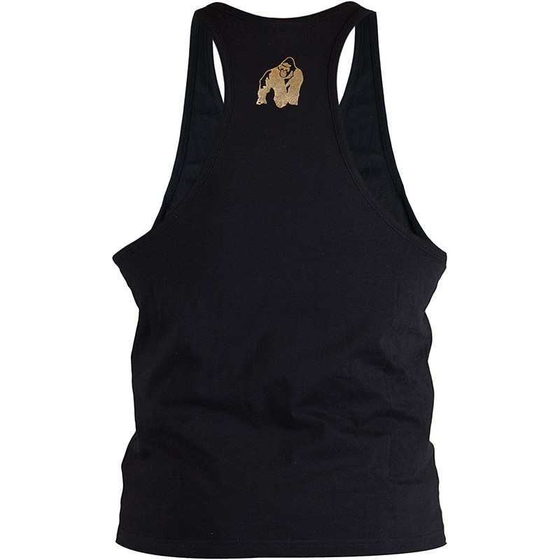 GORILLA WEAR TANK TOP CLASSIC BLACK GOLD