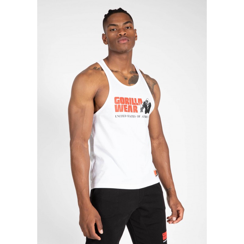GORILLA WEAR TANK TOP CLASSIC WHITE 
