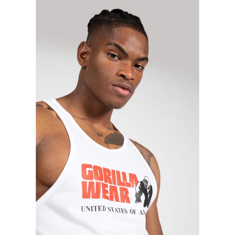 GORILLA WEAR TANK TOP CLASSIC WHITE 