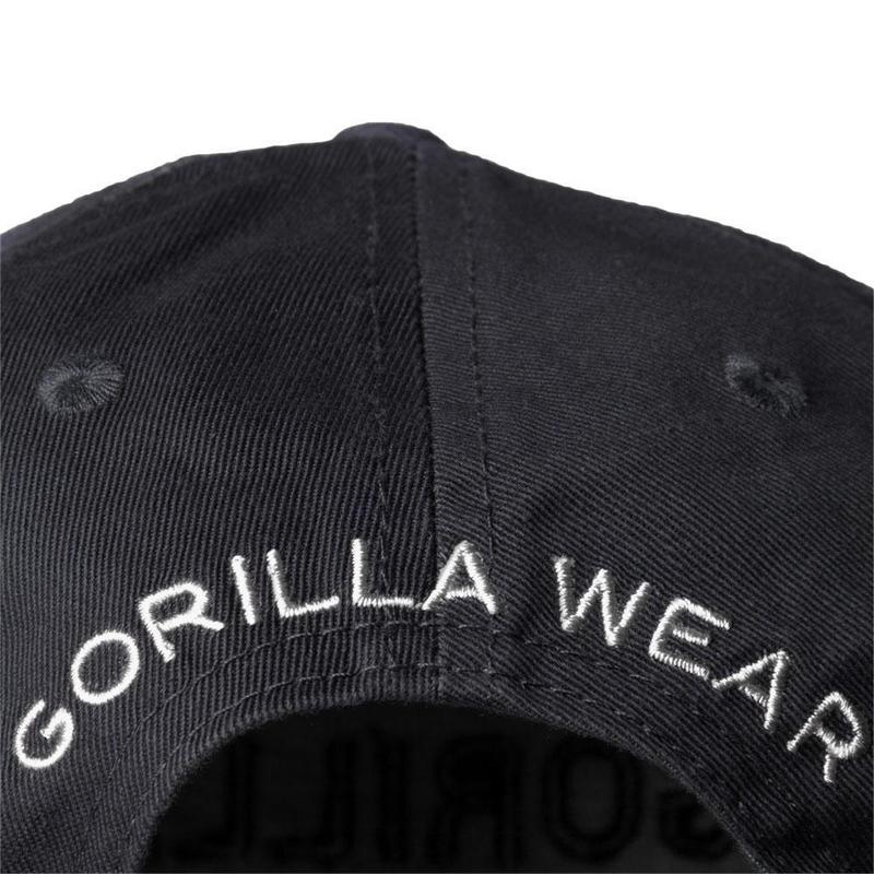 GORILLA WEAR CZAPKA Z DASZKIEM HARRISON BLACK/WHITE