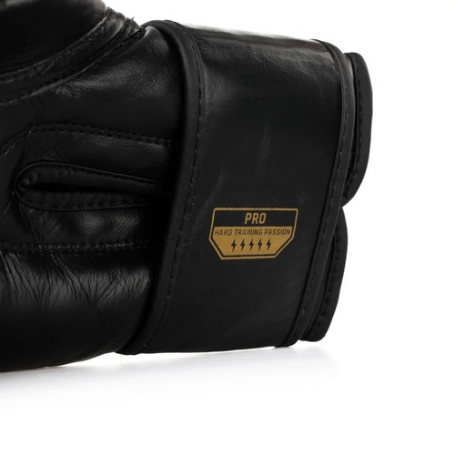 STORMCLOUD RĘKAWICE BOKSERSKIE BOXING PRO 2.0 CZARNE/ZŁOTE