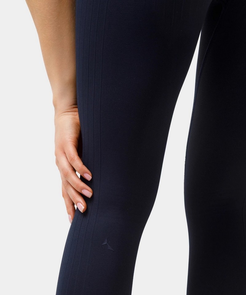 CARPATREE LEGGINSY BEZSZWOWE ELITE DARK BLUE