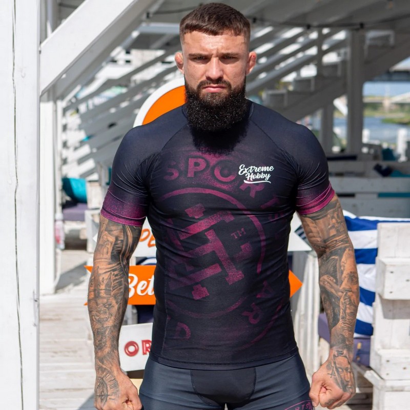 EXTREME HOBBY KOSZULKA RASHGUARD BADGE