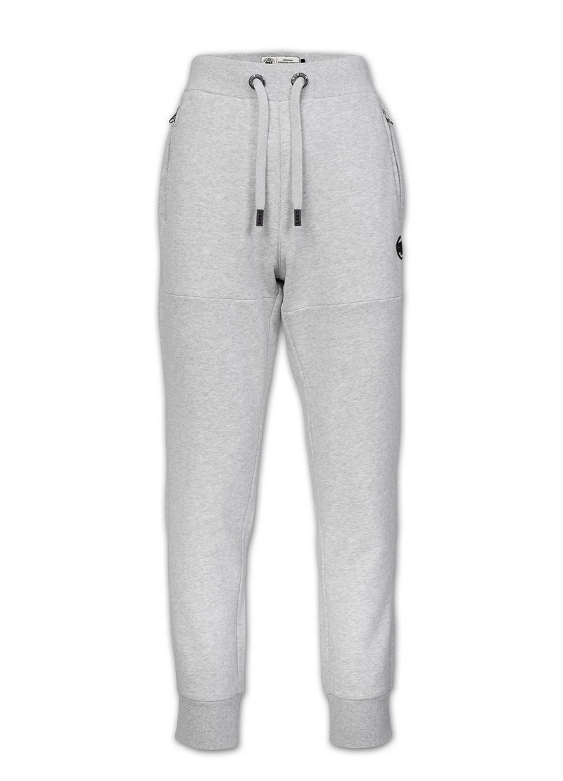 PIT BULL SPODNIE DRESOWE SMALL LOGO HD GREY MELENGE