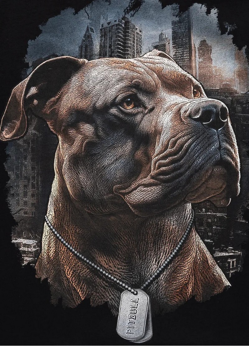 PIT BULL KOSZULKA HERO BLACK