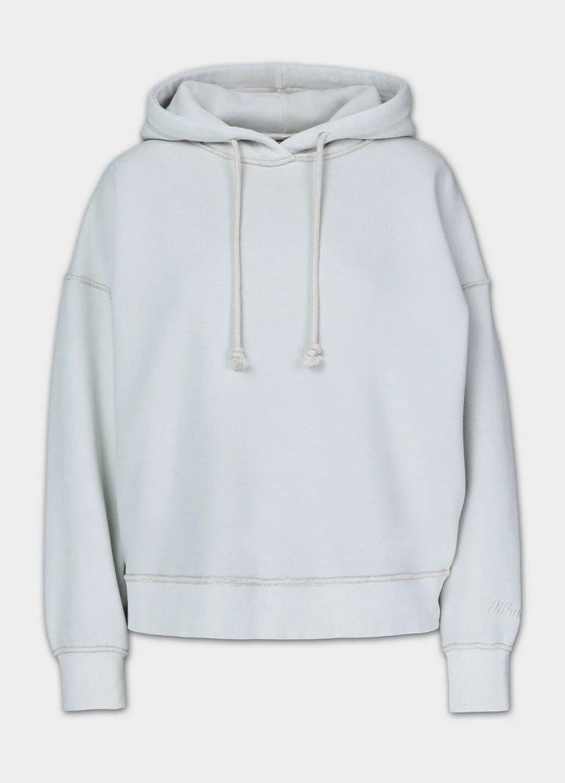 PIT BULL BLUZA WASHED LOVIA WHITE STONE