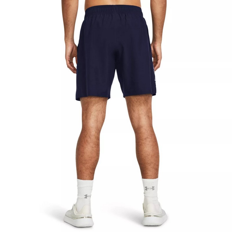 UNDER ARMOUR SZORTY WOVEN WORDMARK 410