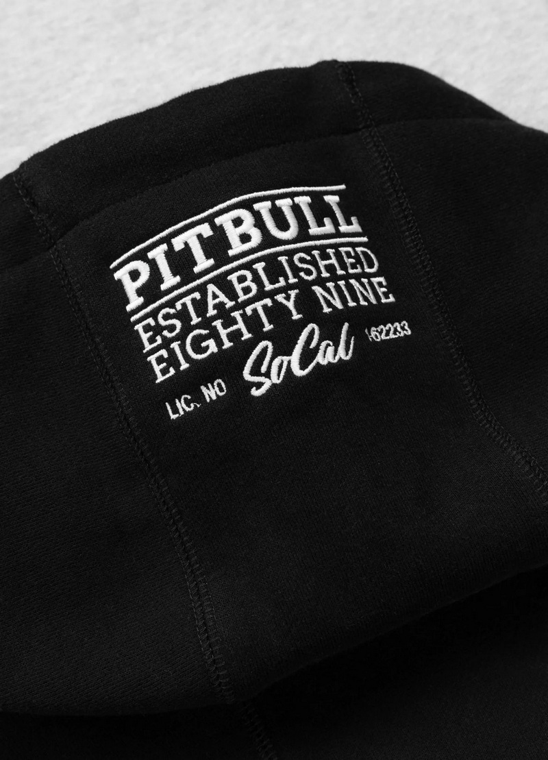 PIT BULL BLUZA Z KAPTUREM GIBSON BLACK/GREY MELANGE