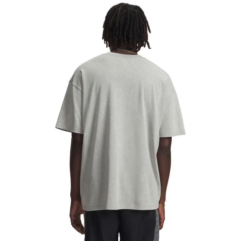 UNDER ARMOUR KOSZULKA HEAVYWEIGHT OVERSIZED WASH 069