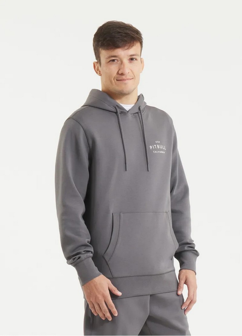 PIT BULL BLUZA Z KAPTUREM SAMPSON GRAPHITE