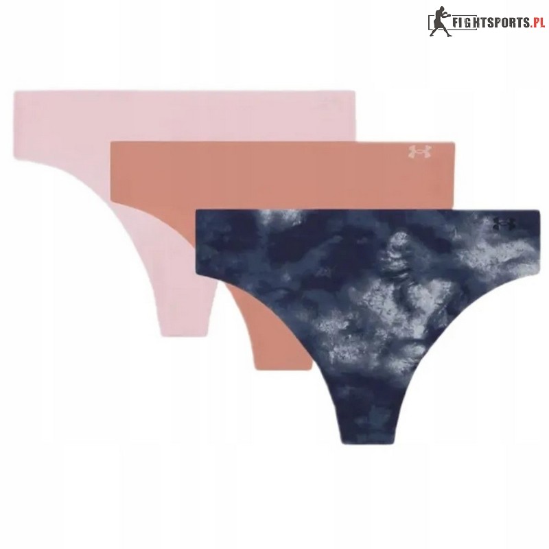 UNDER ARMOUR FIGI NO SHOW THONG PRINT 3 PAK