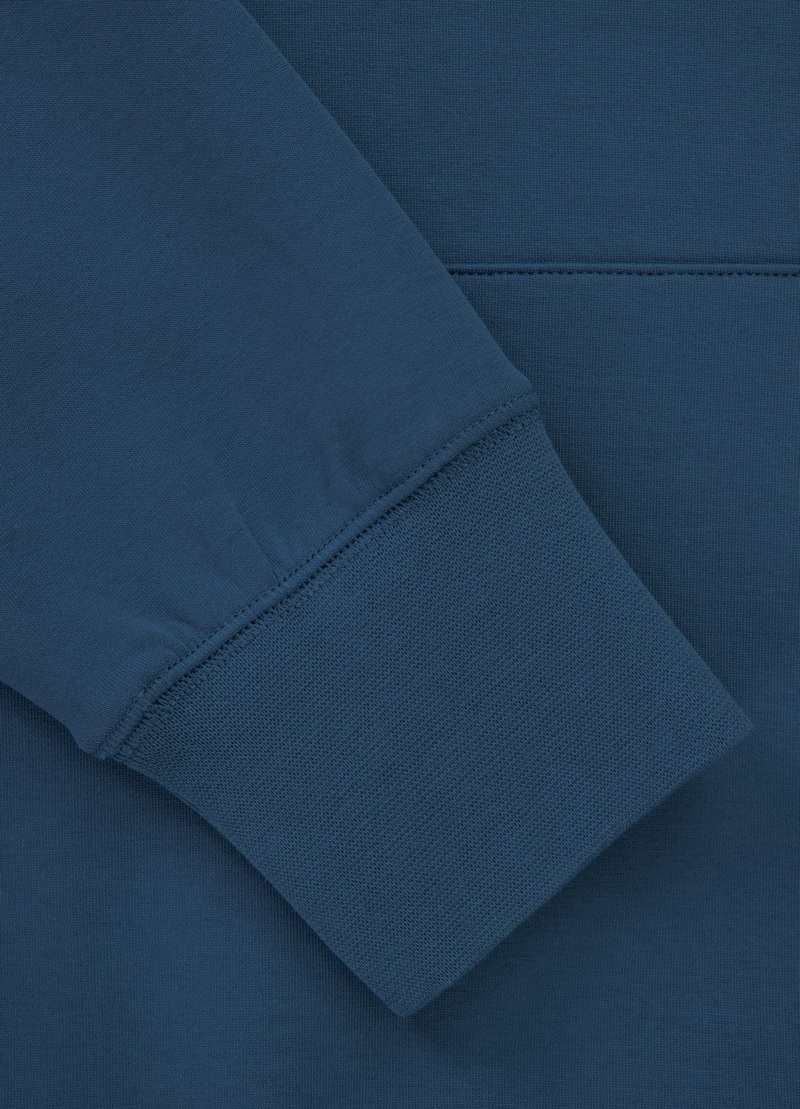 PIT BULL BLUZA Z KAPTUREM SAMPSON PETROL BLUE