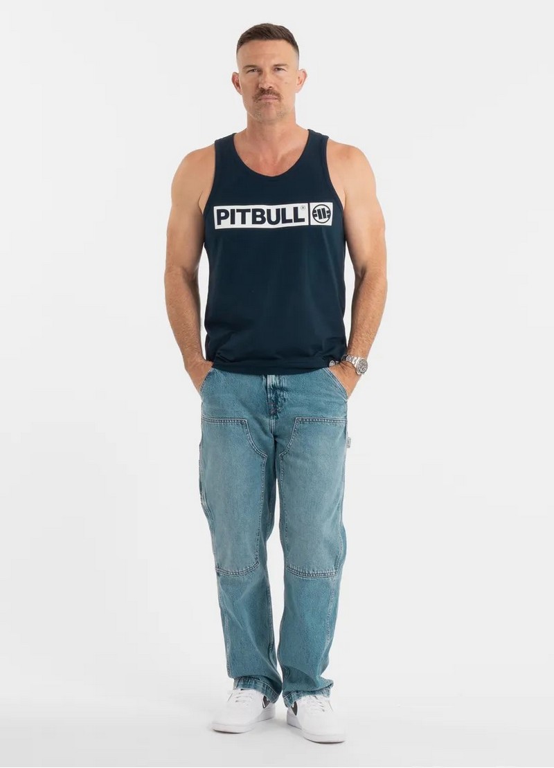 PIT BULL TANK TOP HILLTOP NAVY