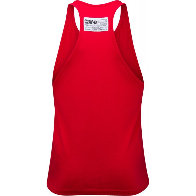 GORILLA WEAR TANK TOP CLASSIC RED