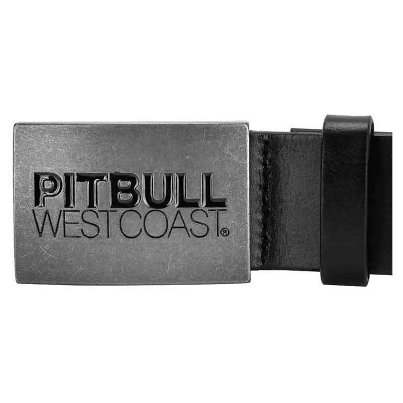 PIT BULL PASEK SKÓRZANY TNT BLACK