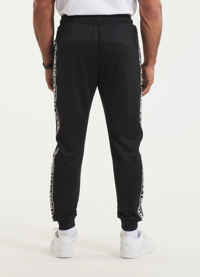 PIT BULL SPODNIE DRESOWE TAPE LOGO BLACK