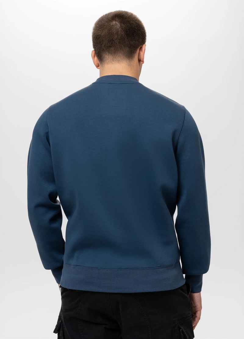 PIT BULL BLUZA CREWNECK SAMPSON PETROL BLUE