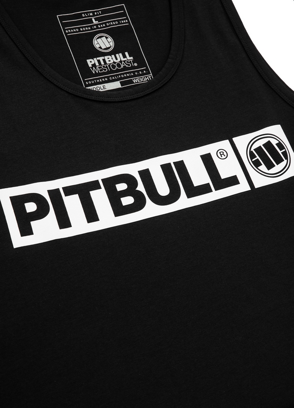 PIT BULL TANK TOP HILLTOP BLACK