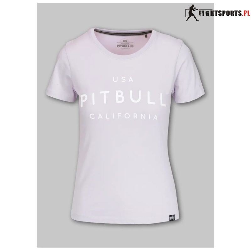PIT BULL KOSZULKA DAMSKA USA CAL LILA