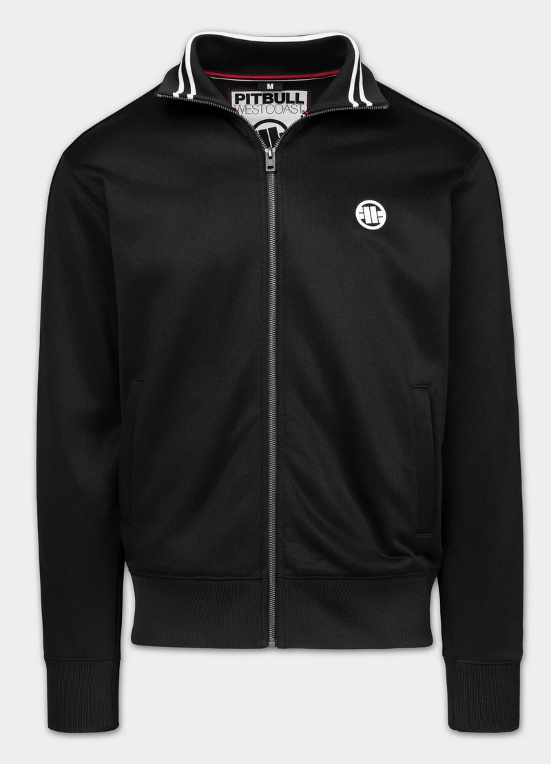 PIT BULL BLUZA ROZPINANA OLDSHOOL TAPE LOGO BLACK