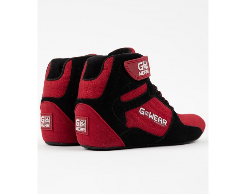 GORILLA WEAR BUTY HIGH TOPS PRO BLACK/RED