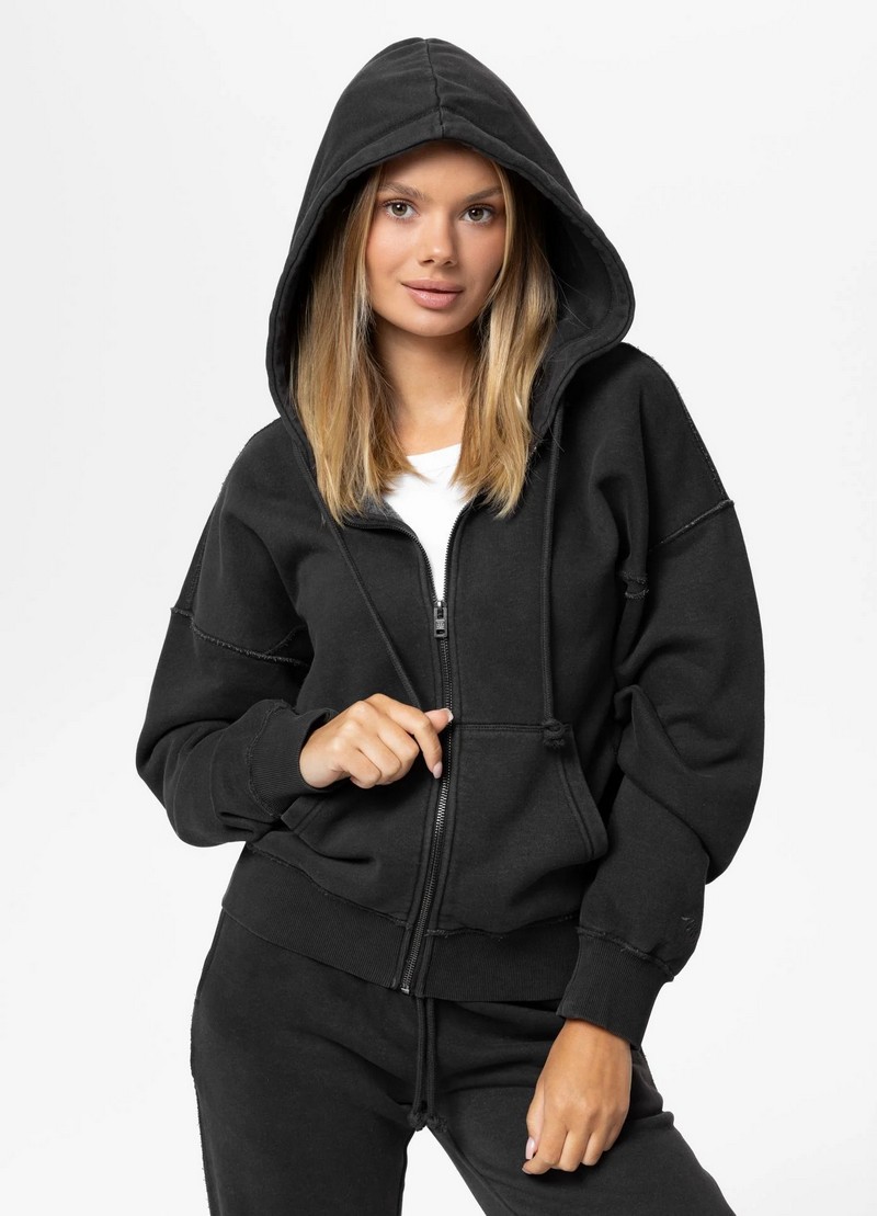 PIT BULL BLUZA WASHED ROZPINANA LOVIA ZIP