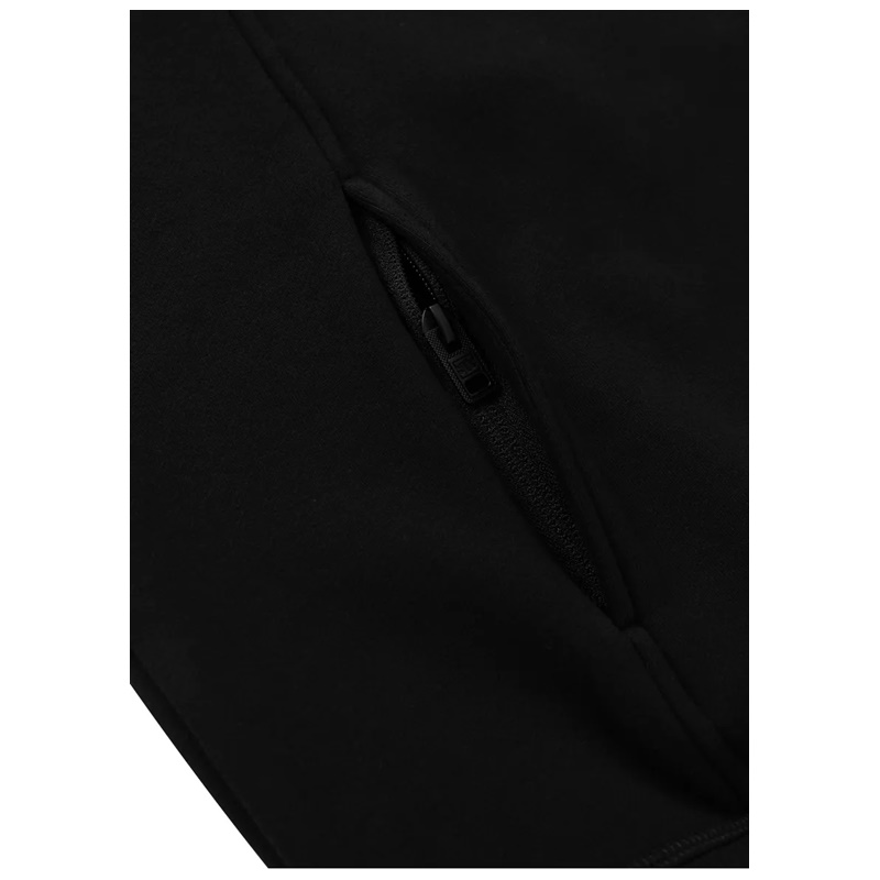 PIT BULL BLUZA Z KAPTUREM HILLTOP TWO COLORS CZARNY/CZARNY