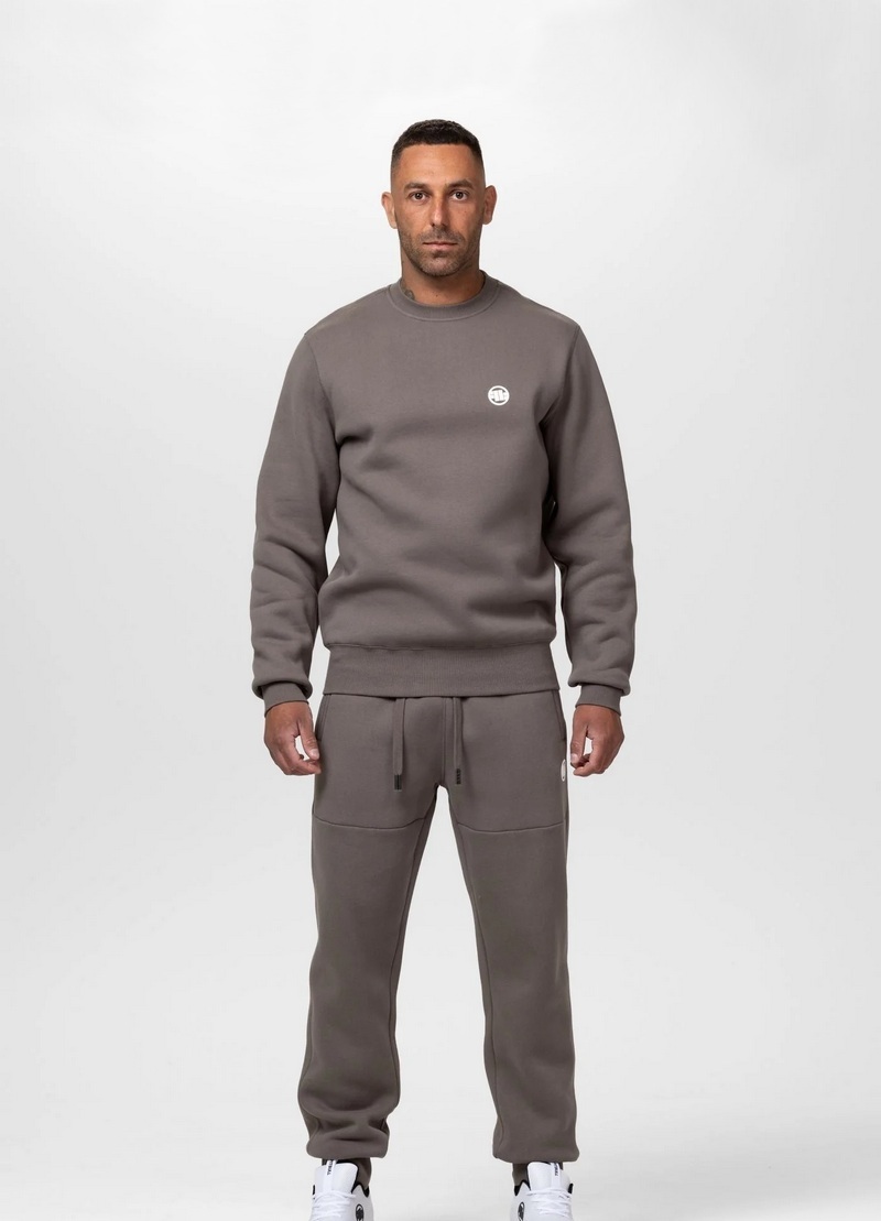 PIT BULL BLUZA CREWNECK SMALL LOGO HD