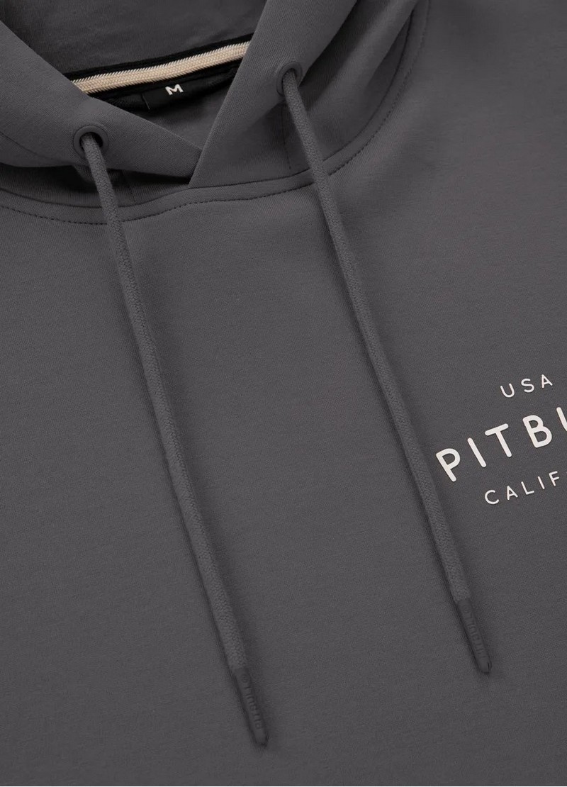 PIT BULL BLUZA Z KAPTUREM SAMPSON GRAPHITE