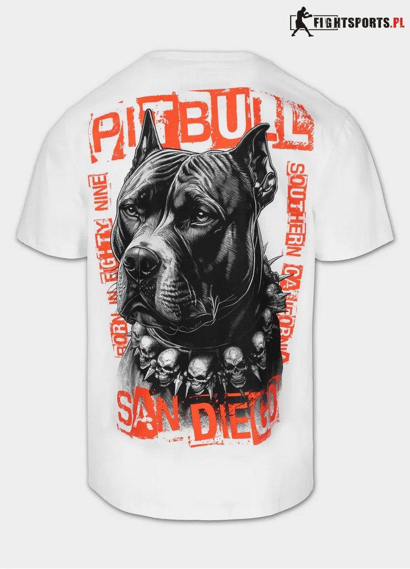 PIT BULL KOSZULKA BLACKY WHITE