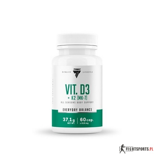 TREC VIT D3 + K2 [MK 7] 60kaps