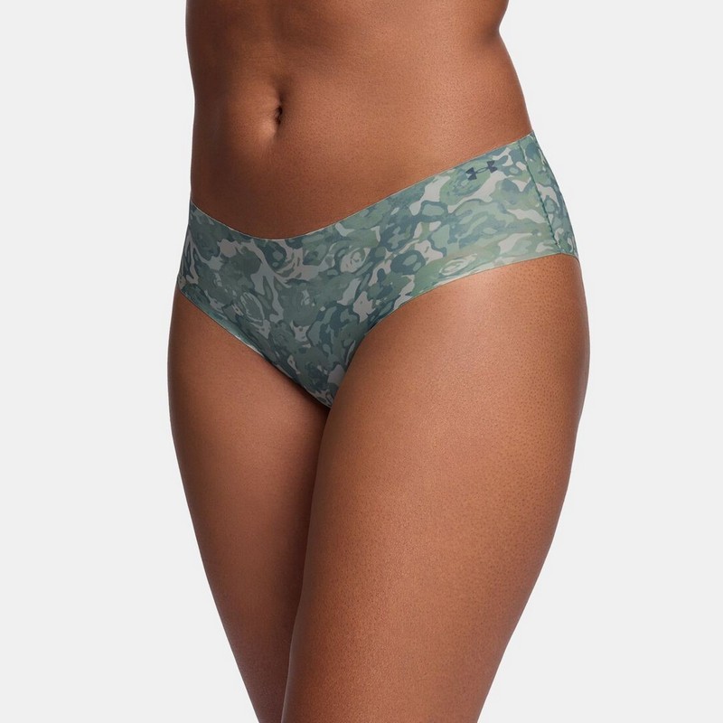 UNDER ARMOUR FIGI NO SHOW HIPSTER PRINT 3 PAK