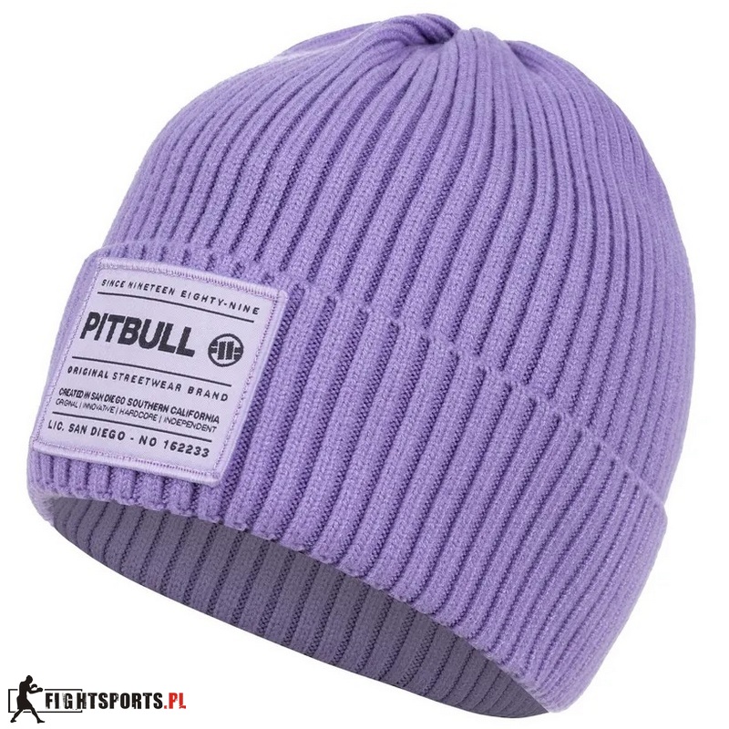 PIT BULL CZAPKA ZIMOWA DOCK LILAC