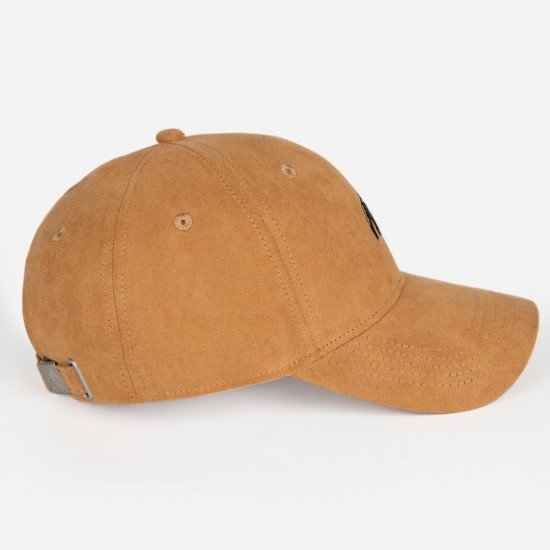 GORILLA WEAR CZAPKA Z DASZKIEM CODY SUEDE BEIGE
