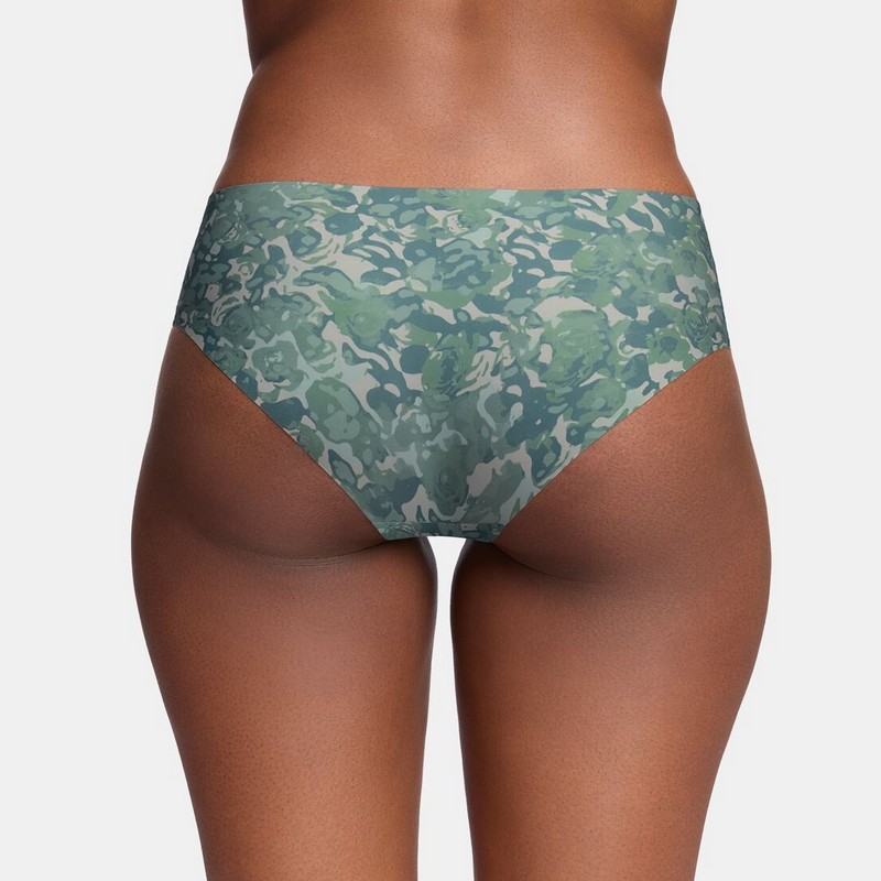 UNDER ARMOUR FIGI NO SHOW HIPSTER PRINT 3 PAK