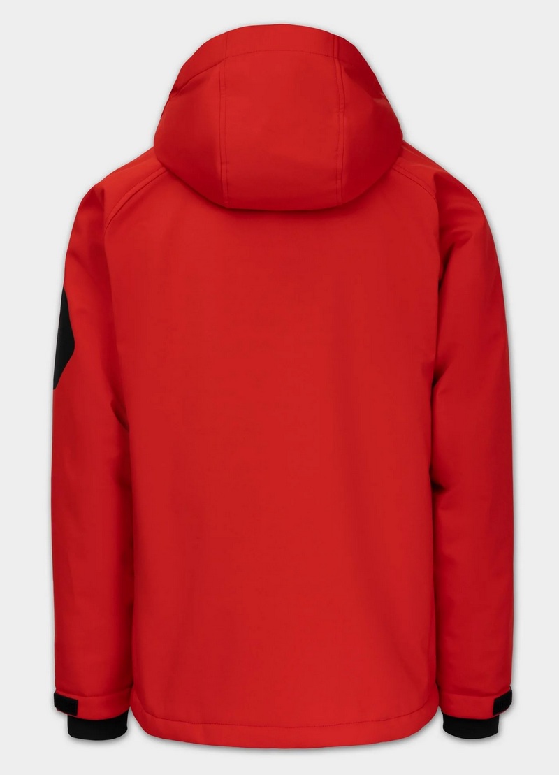 PIT BULL KURTKA SOFTSHELL ROCKFISH FLUO RED