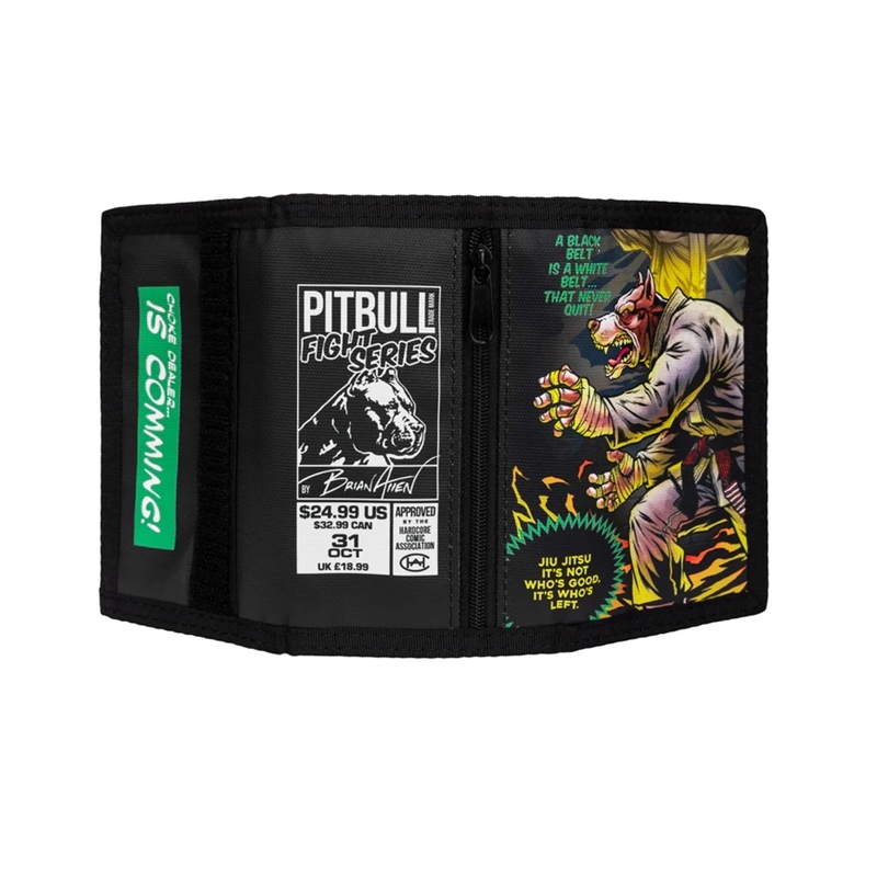 PIT BULL PORTFEL ORIOLE MASTER OF BJJ CZARNY