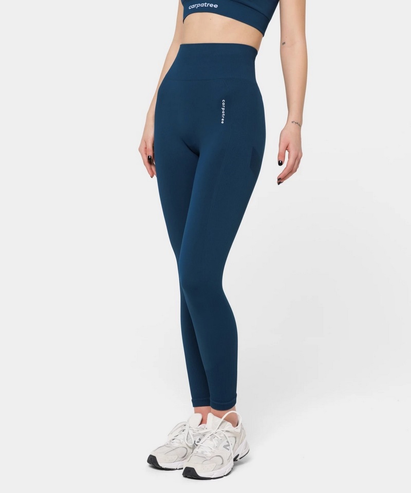 CARPATREE LEGGINSY BEZSZWOWE ALLURE SAPPHIRE BLUE