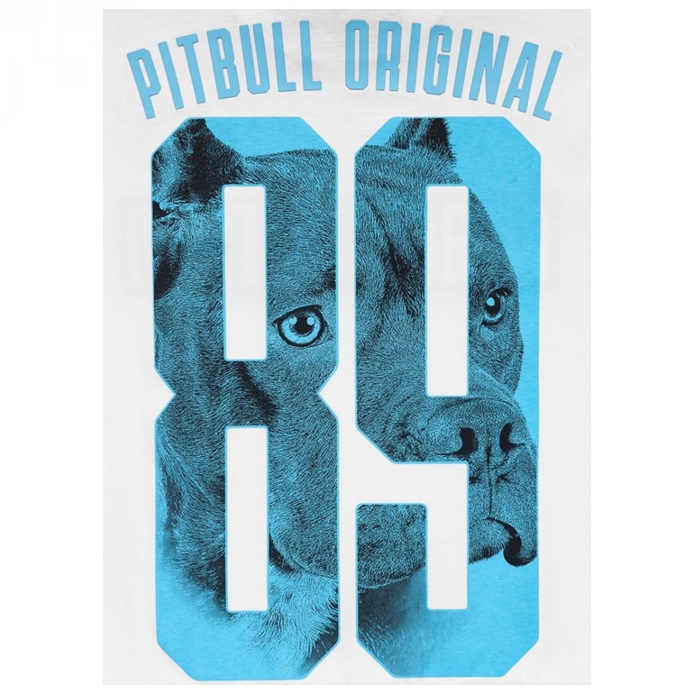 PIT BULL KOSZULKA EIGHTY NINE WHITE
