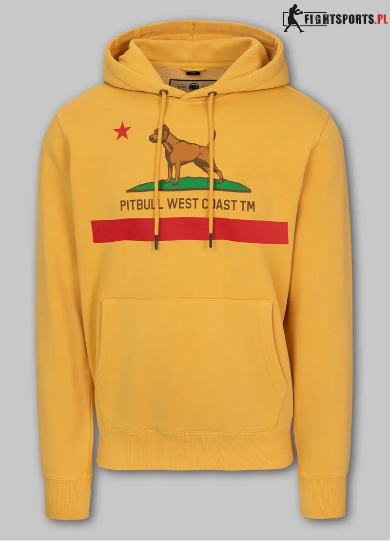 PIT BULL BLUZA Z KAPTUREM CALIFORNIA FLAG