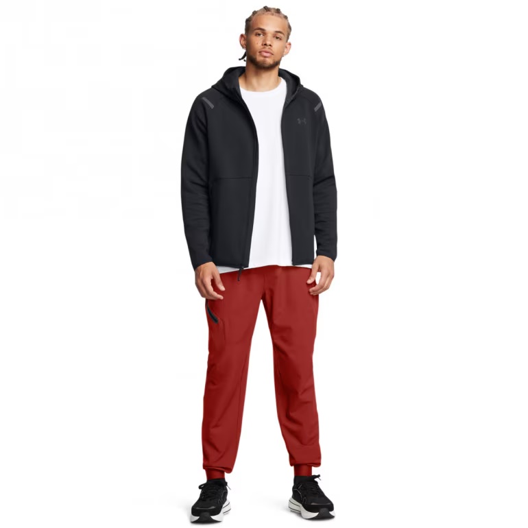 UNDER ARMOUR BLUZA UNSTOPPABLE FLEECE HOOD ZIP 001