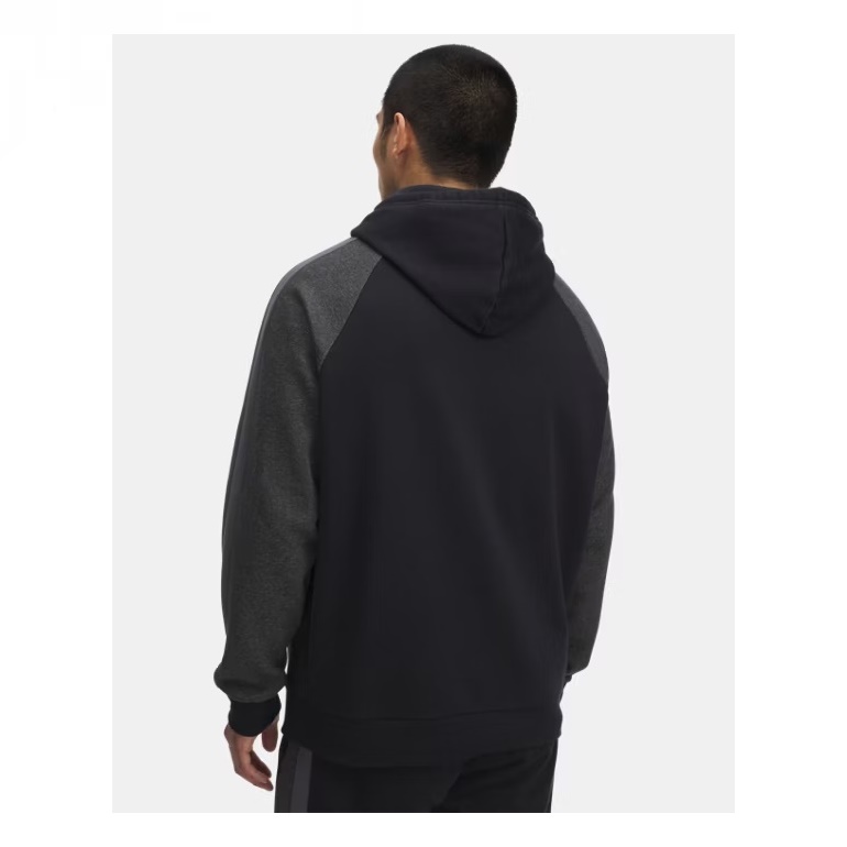 UNDER ARMOUR BLUZA Z KAPTUREM RIVAL FLEECE COLORBLOCK 001