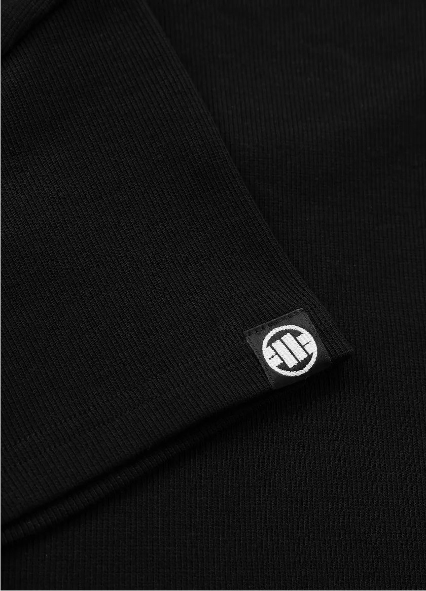 PIT BULL KOSZULKA CROPPED RIB BLACK