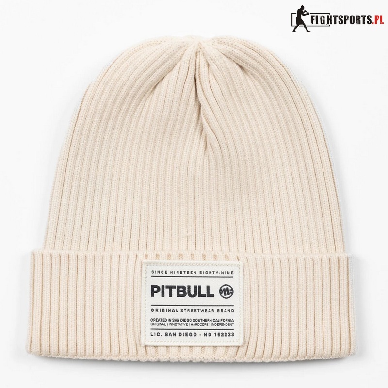 PIT BULL CZAPKA ZIMOWA DOCK OFF WHITE