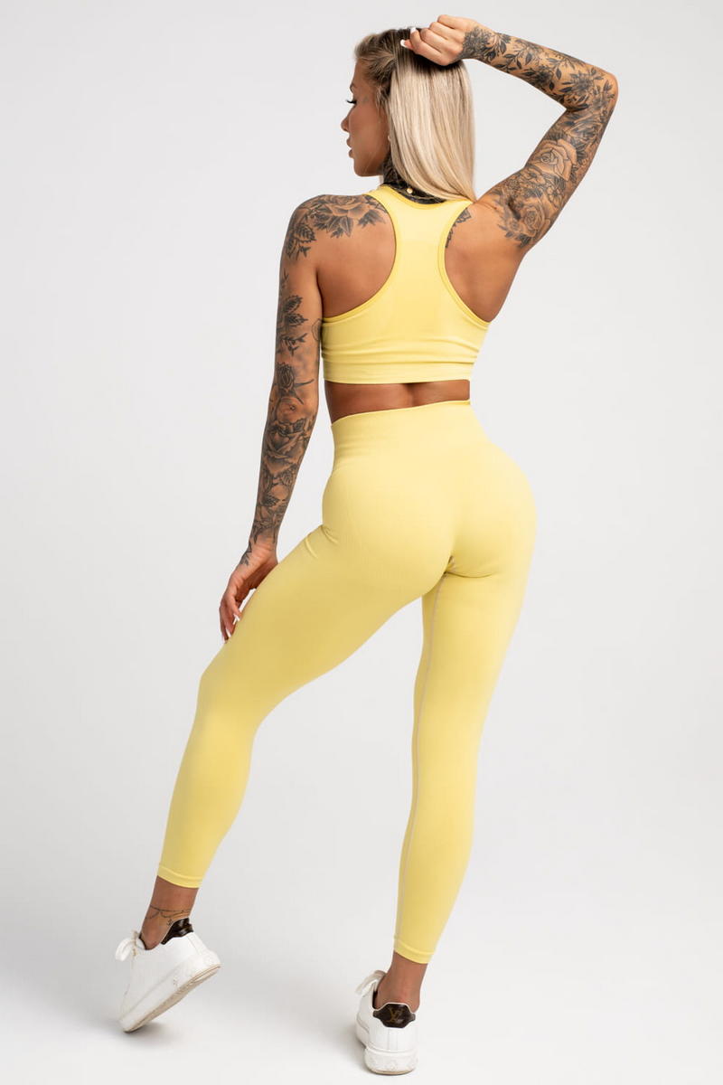 GYM GLAMOUR LEGGINSY COMPRESS GOLDEN HOUR
