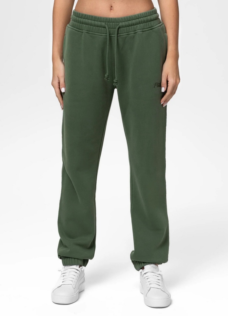 PIT BULL SPODNIE DRESOWE LOVIA SWEATPANTS SAGE GREEN