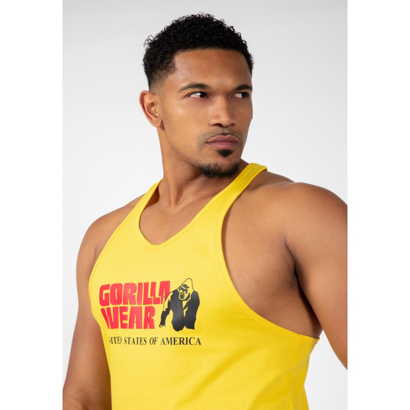 GORILLA WEAR TANK TOP CLASSIC YELLOW